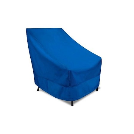 Eevelle MERIDIAN Series, High Back Patio Chair Cover - Royal Blue, 32.5L x 25.5W x 34H MDCHB-RYL